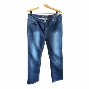 Buffalo David Bitton Manchester Jeans Size 12 Straight Leg Mid Rise Stretch